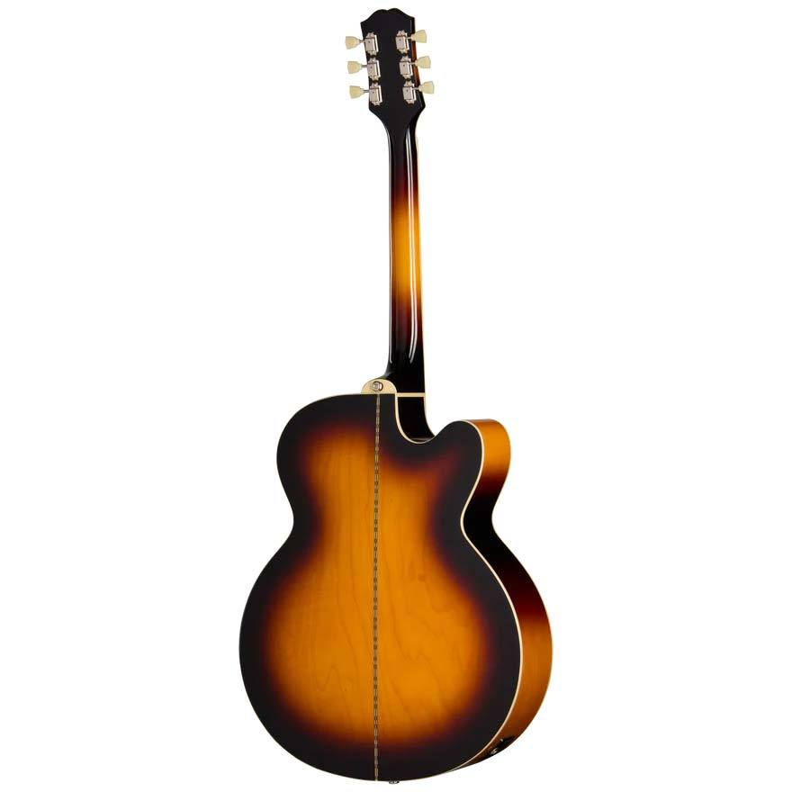 Epiphone J-200 Studio EC Left-Handed Vintage Sunburst