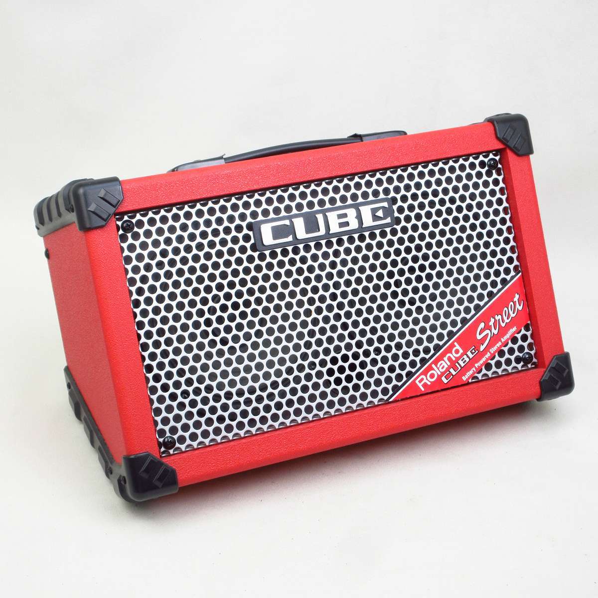 Roland Cube Street Red CUBE-ST-R Battery Powered Stereo Amplifier