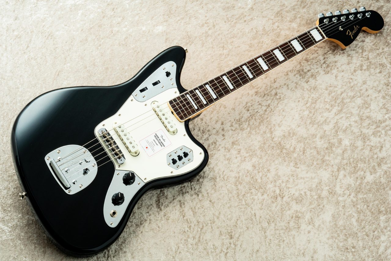 Fender Made in Japan Traditional II Late 60s Jaguar -Black