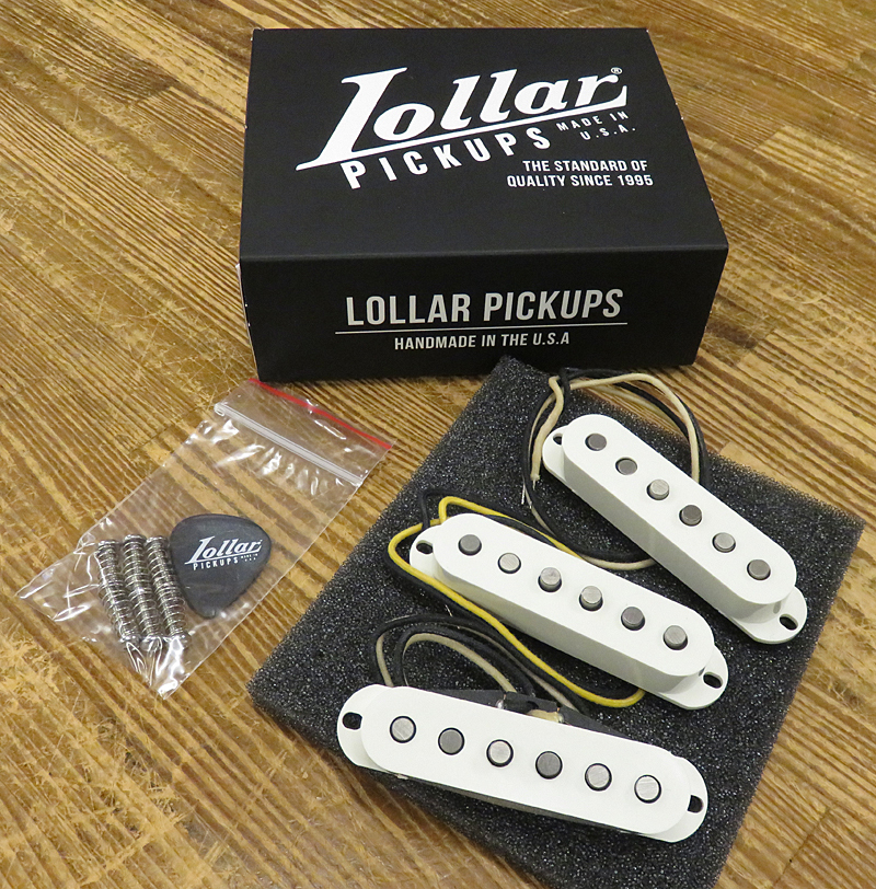 LOLLAR PICKUPS '64 Sixty Four Staggard Set Parchment（新品/送料