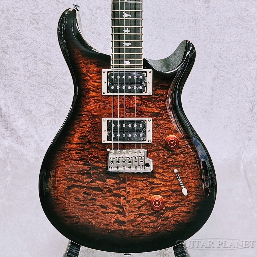 Paul Reed Smith(PRS) SE Custom 24 Quilt Package -Black Gold