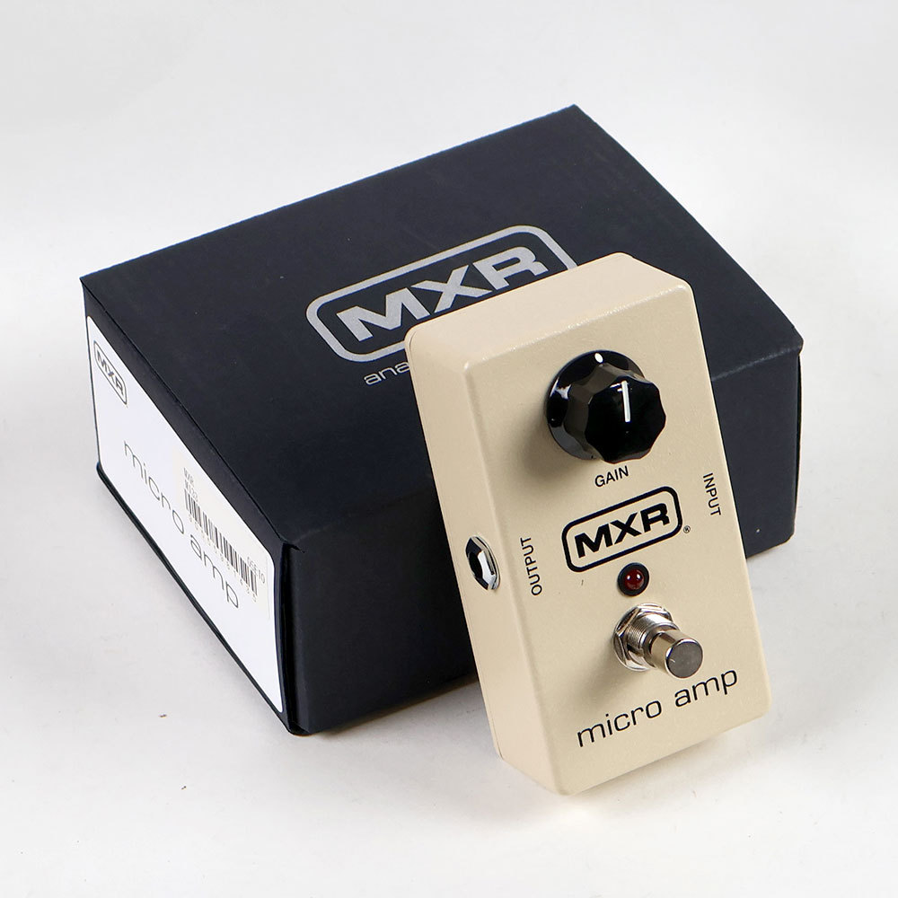 MXR 【中古】 ブースター エフェクター MXR M-133 MICRO AMP マイクロ