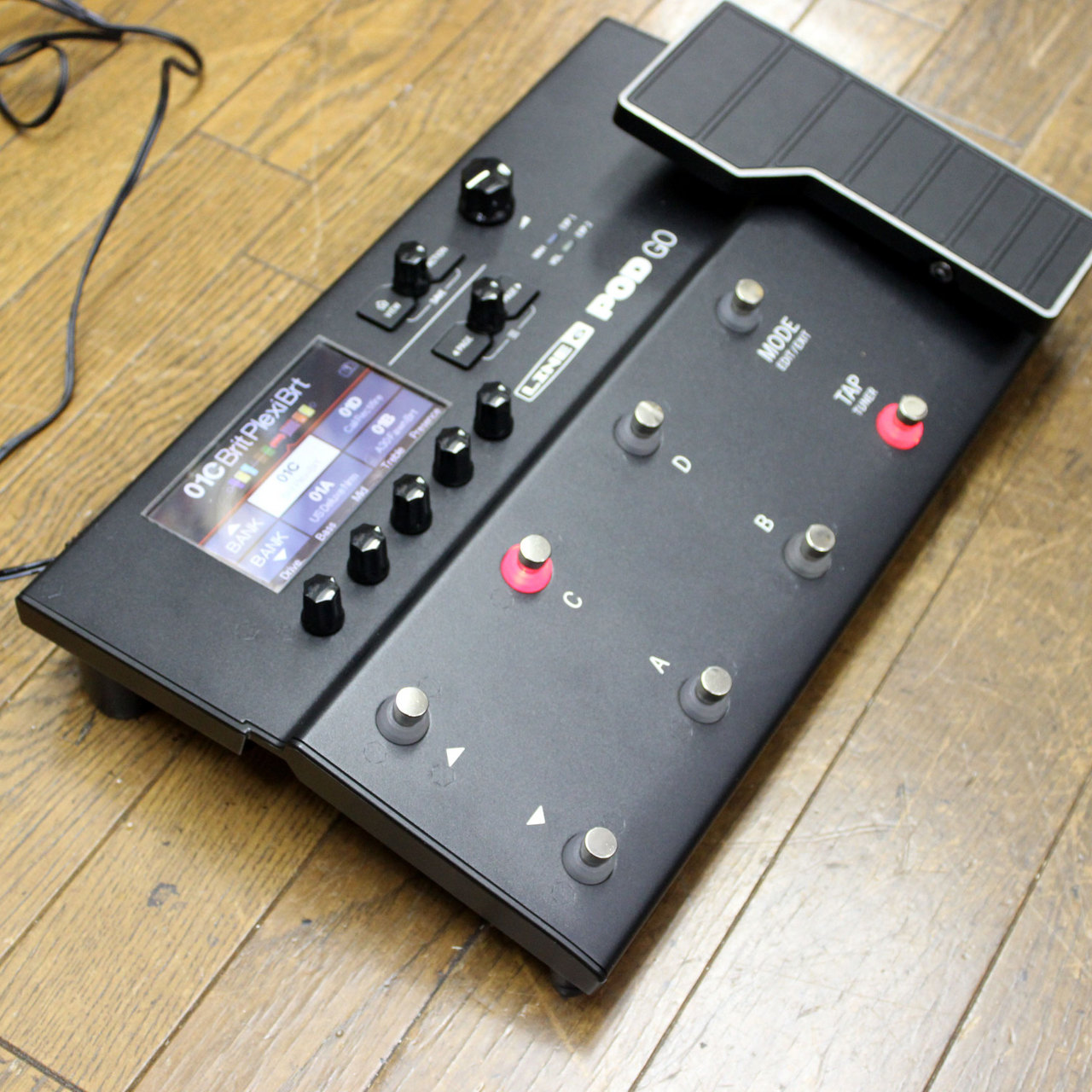 Line 6 POD GO エフェクター ハードケース付き Amazon.co.jp: LINE6 / POD Go Limited Edition Red ライン6