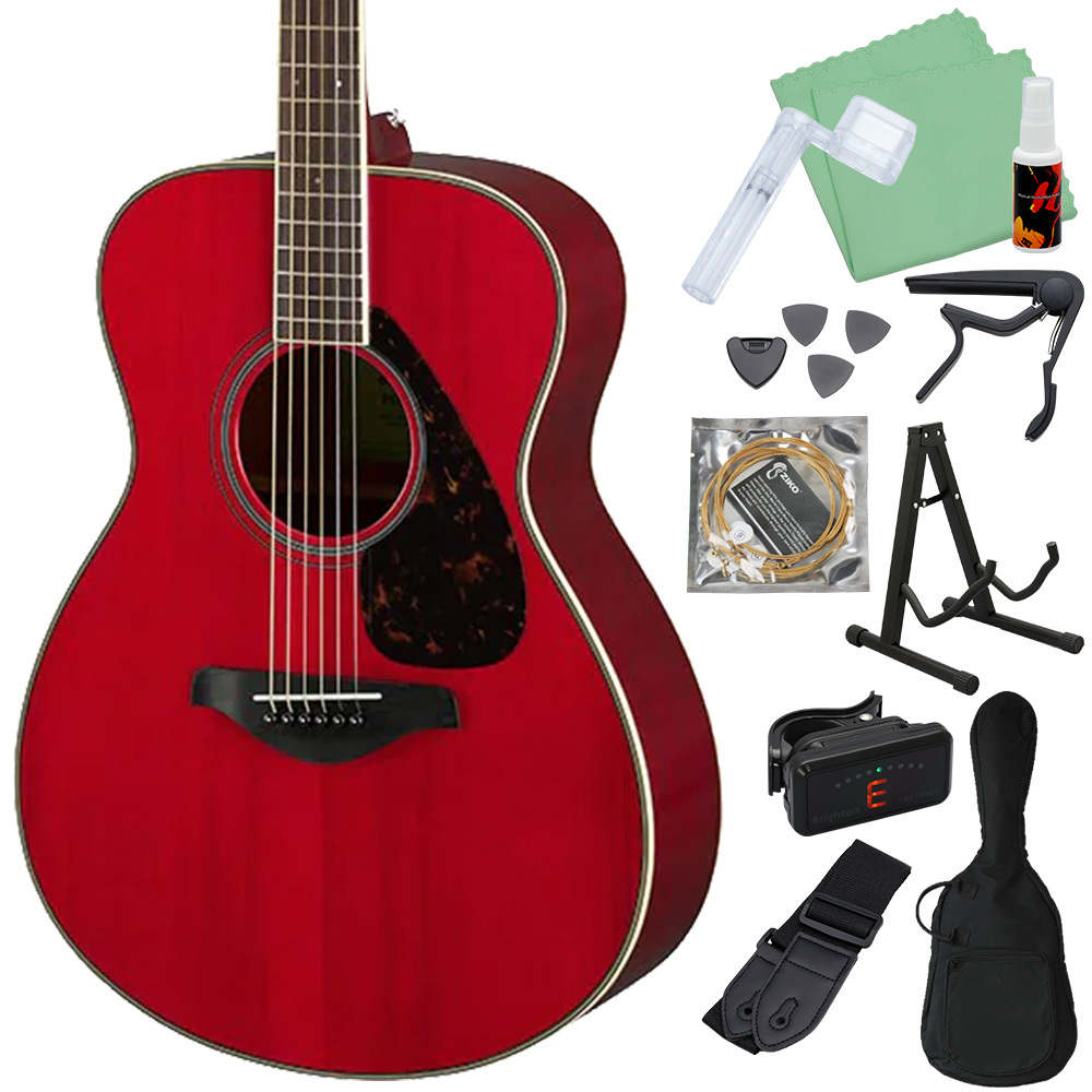 YAMAHA FS820/FG820 アコースティックギター初心者12点セット FS820