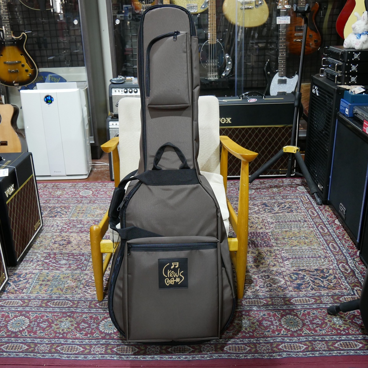 NAZCA JB/PB用 ギグバッグ ダークブラウン Crews ロゴ入り NAZCA JB/PB用 ギグバッグ ダークブラウン Crews ロゴ入り キ*助様