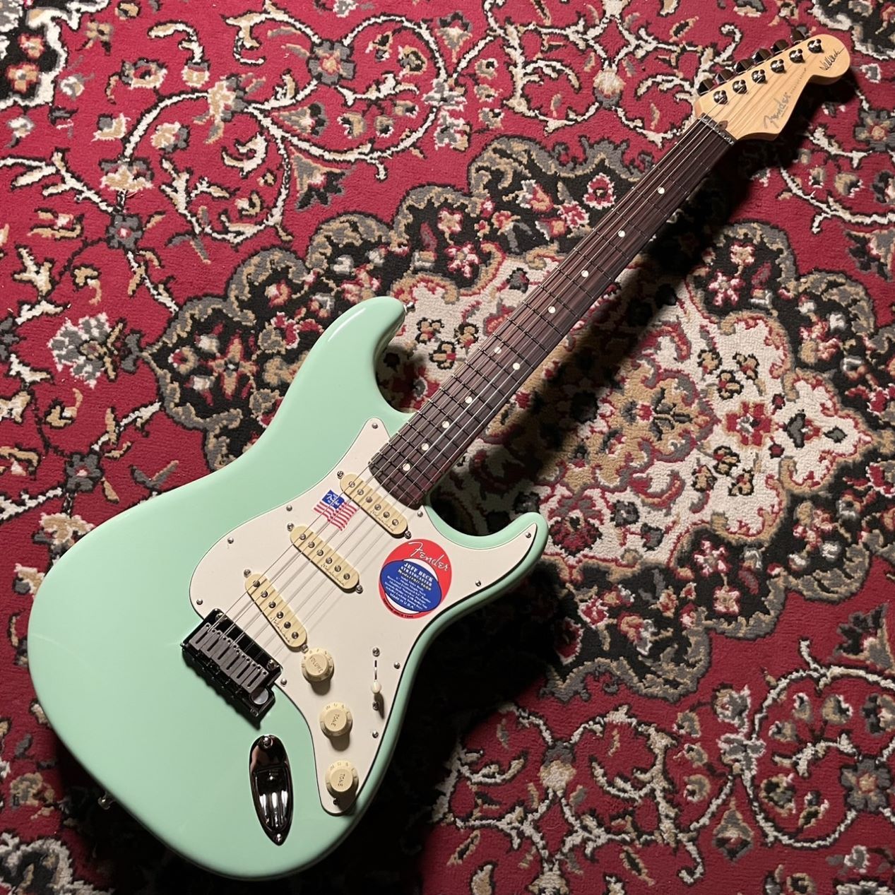 Fender Jeff Beck Stratocaster Surf Green エレキギター ジェフ