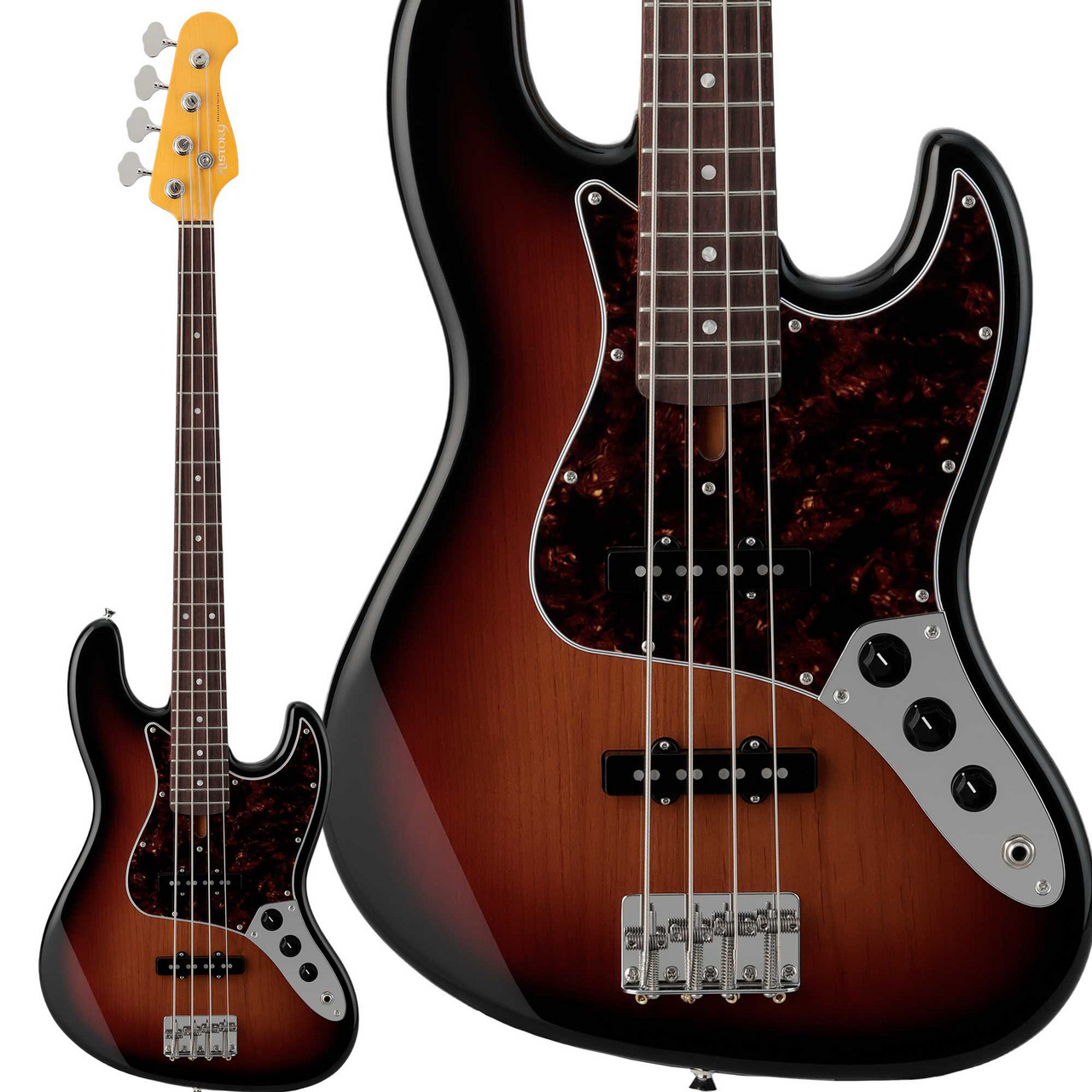 HISTORY HJB-Advanced2 3 Tone Sunburst (3トーンサンバースト) エレキ