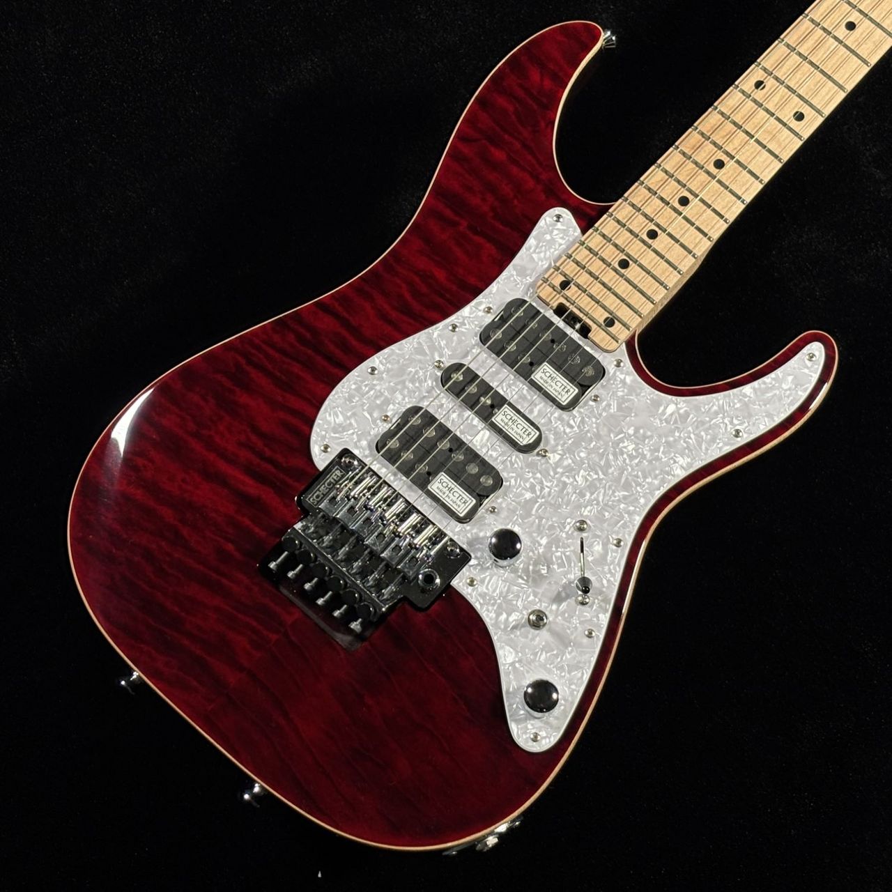 SCHECTER SD-2-24-AL/M RED（See-thru Red）【期間限定展示/現物写真