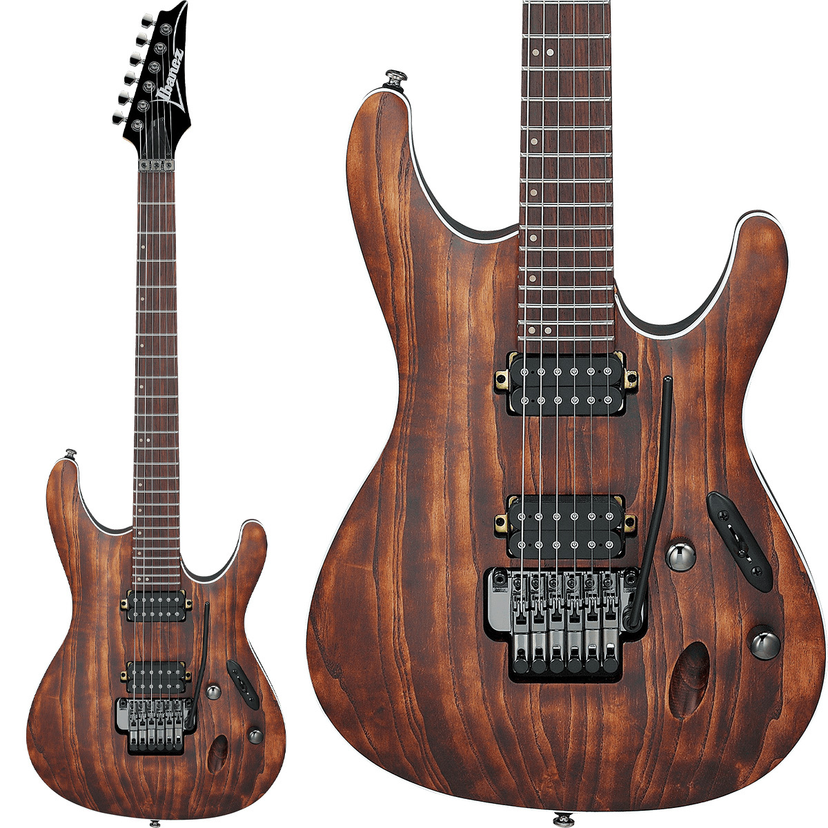 Ibanez S520AH Antique Brown Stained エレキギター（新品/送料無料