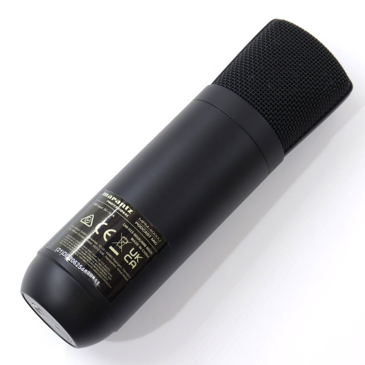 Marantz MPM-4000U ポッドキャストマイク Marantz MPM-4000U ポッドキャストマイク ポッドキャスト用のマイクを