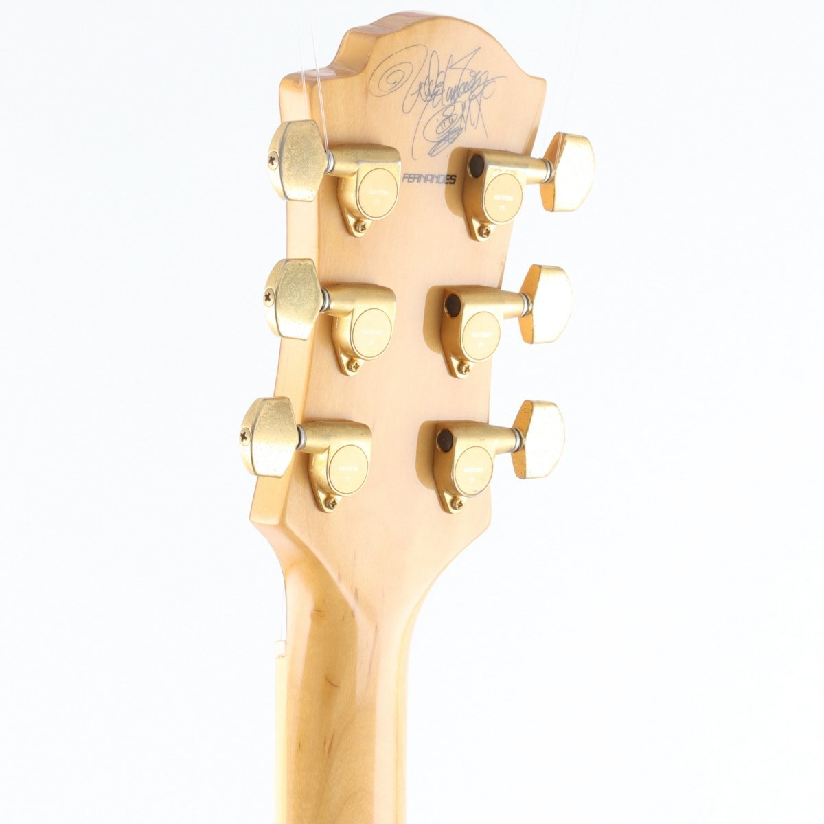 FERNANDES　Burny　MG120　訳あり FERNANDES/BURNY MG-120X Graphic on Black hide Model【福岡