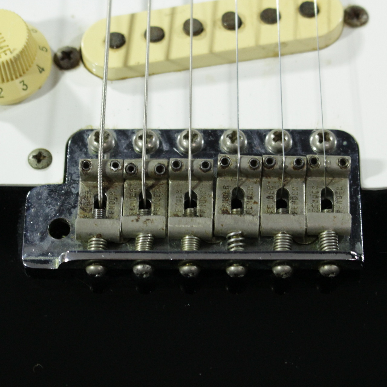 Fender Japan 【1984年製】Stratocaster MOD -Black- LH【3.38㎏】【右