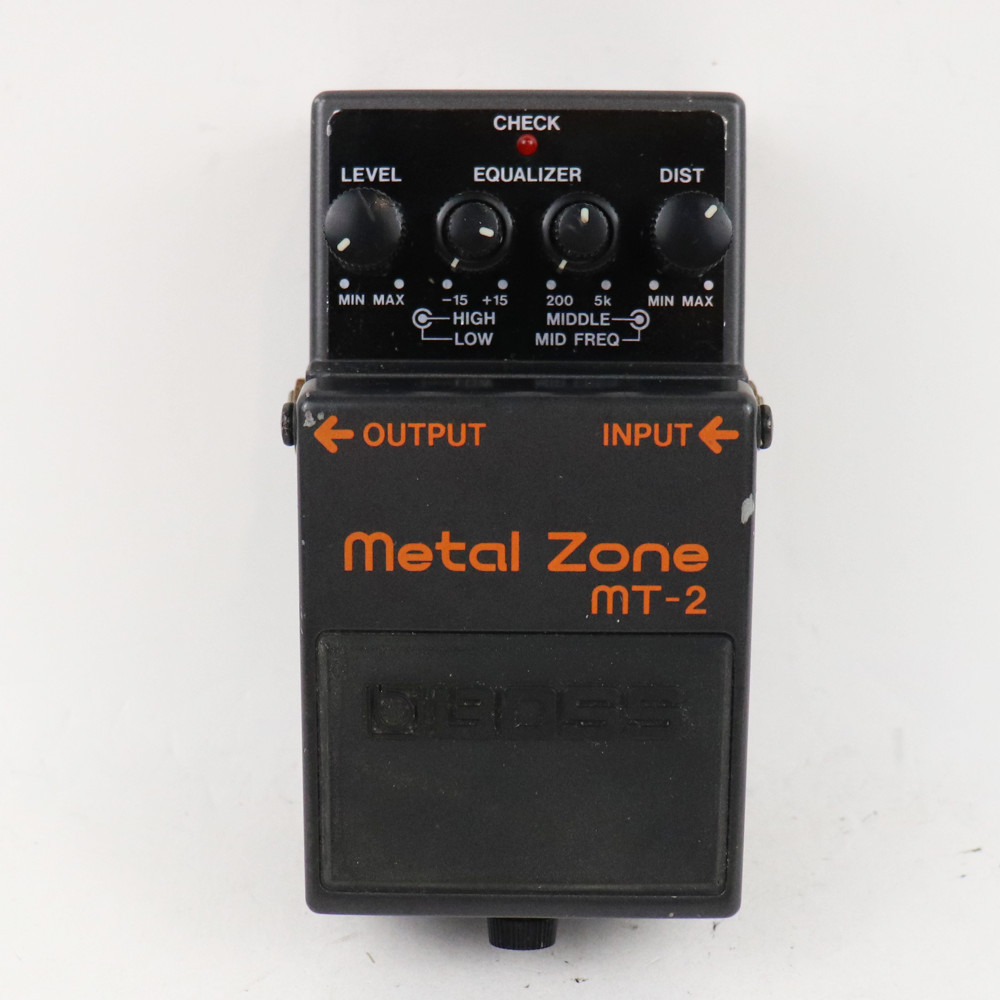 BOSS 【中古】メタルゾーン エフェクター BOSS MT-2 Metal Zone ボス ギターエフェクター