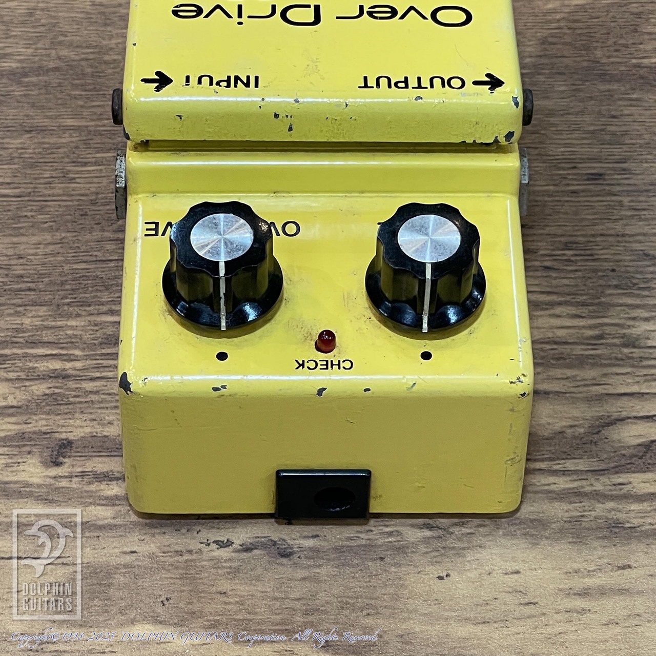 BOSS OD-1 #8800 (NEC μPC4741C) 銀ネジ 1979年製（中古）【楽器検索
