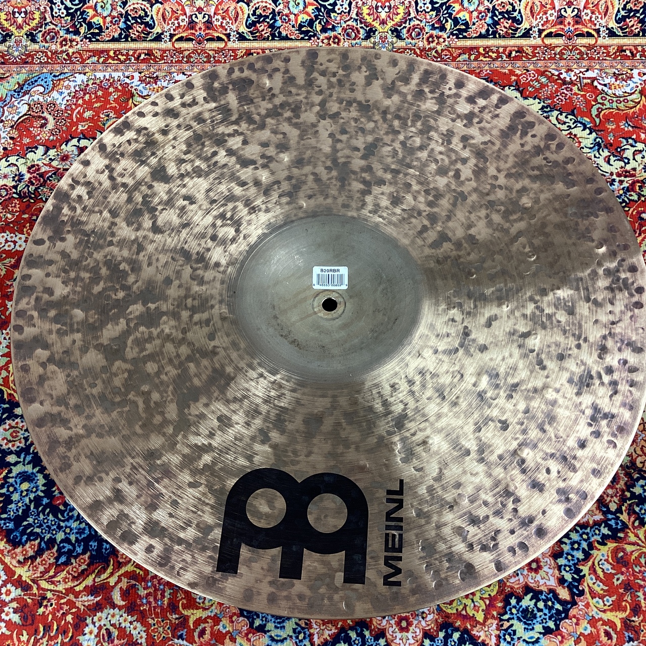 Meinl (マイネル)B20RBR Byzance Dark RawBell Ride 20インチ 2411g