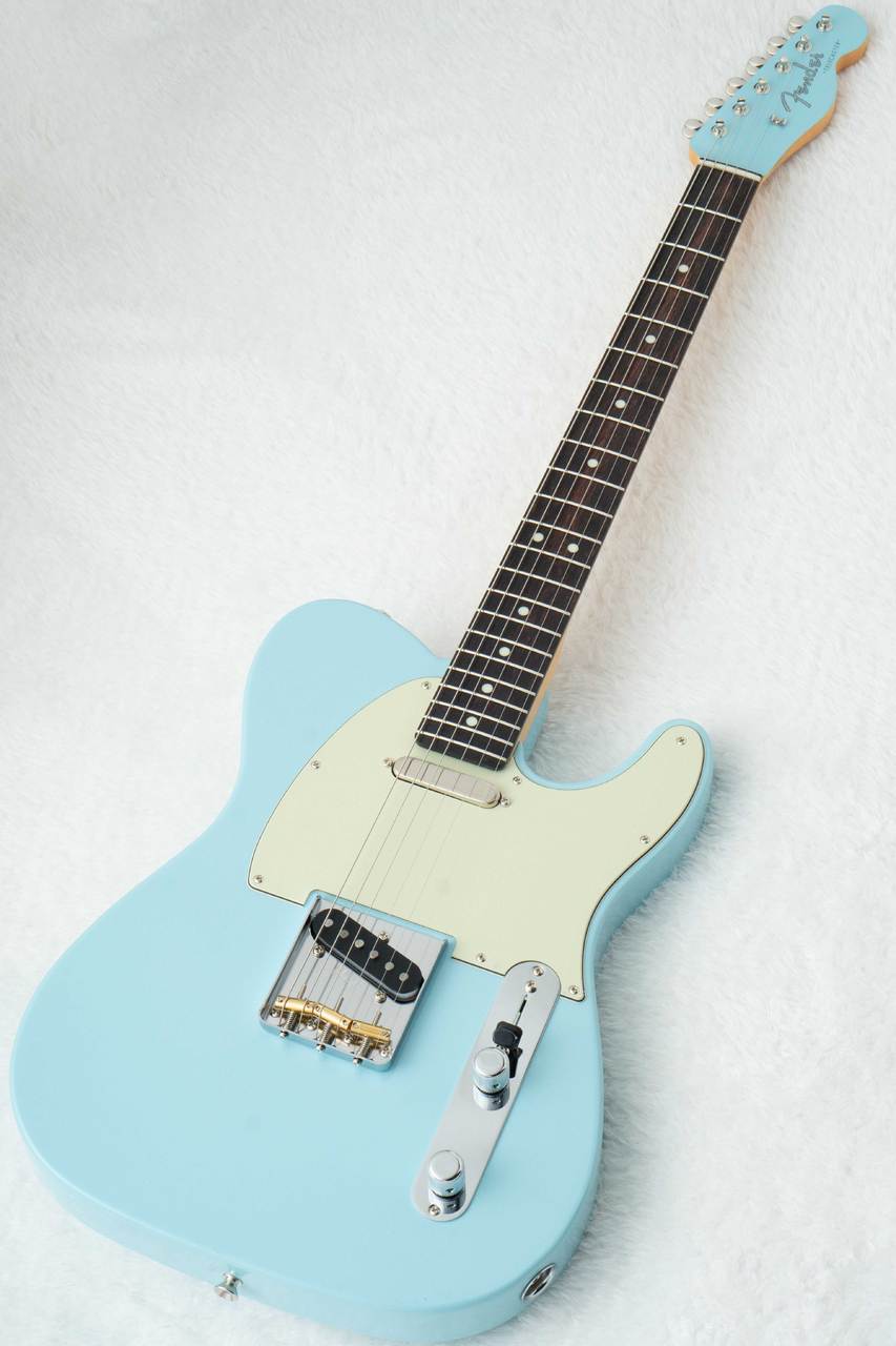 Fender FSR Made in Japan Hybrid II Telecaster Daphne Blue Matching
