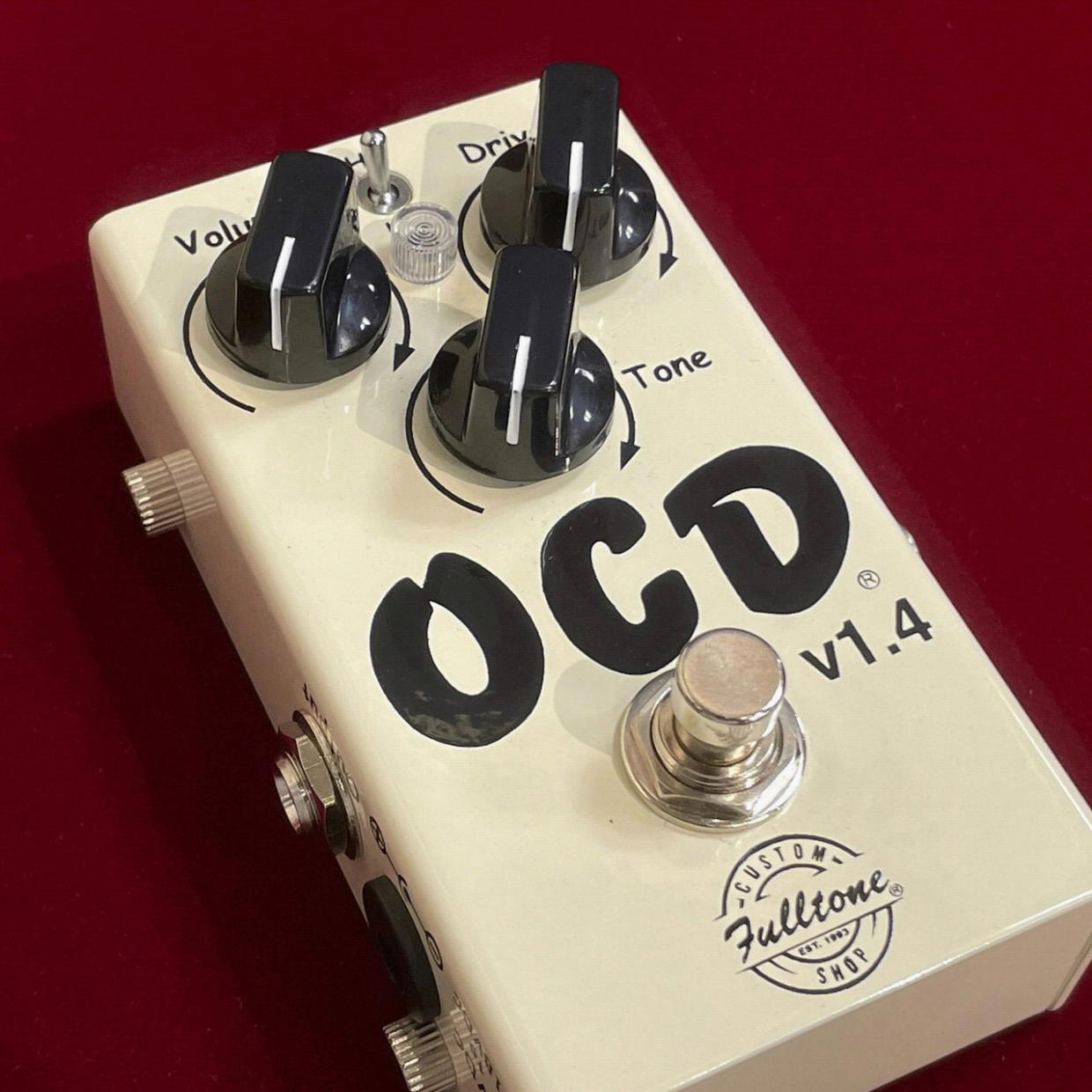 Fulltone Custom Shop OCD v1.4 【名機復活】【トゥルーバイパス設計