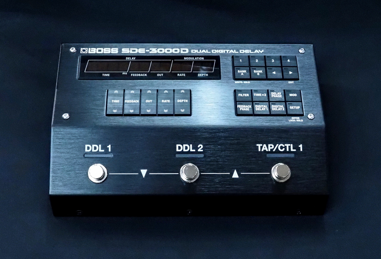 BOSS SDE-3000D デジタルディレイ BOSS『SDE-3000D』復刻ビンテージ・デジタル・ディレイ – Haluna