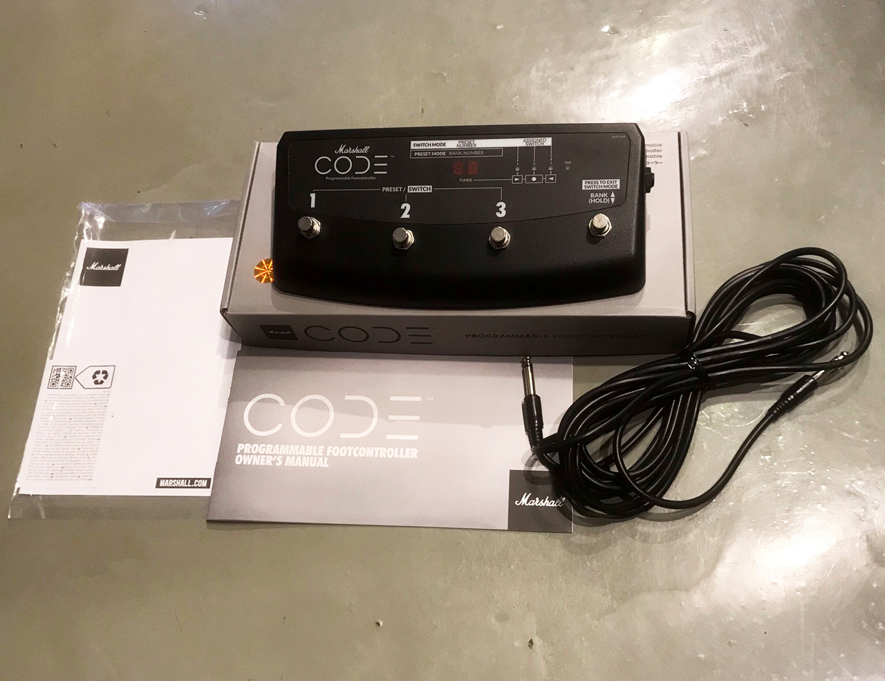 yunnyunnMarshall （マーシャル） PEDL-91009 Marshall PEDL-91009 4-way Footswitch for CODE Amplifiers Reviews