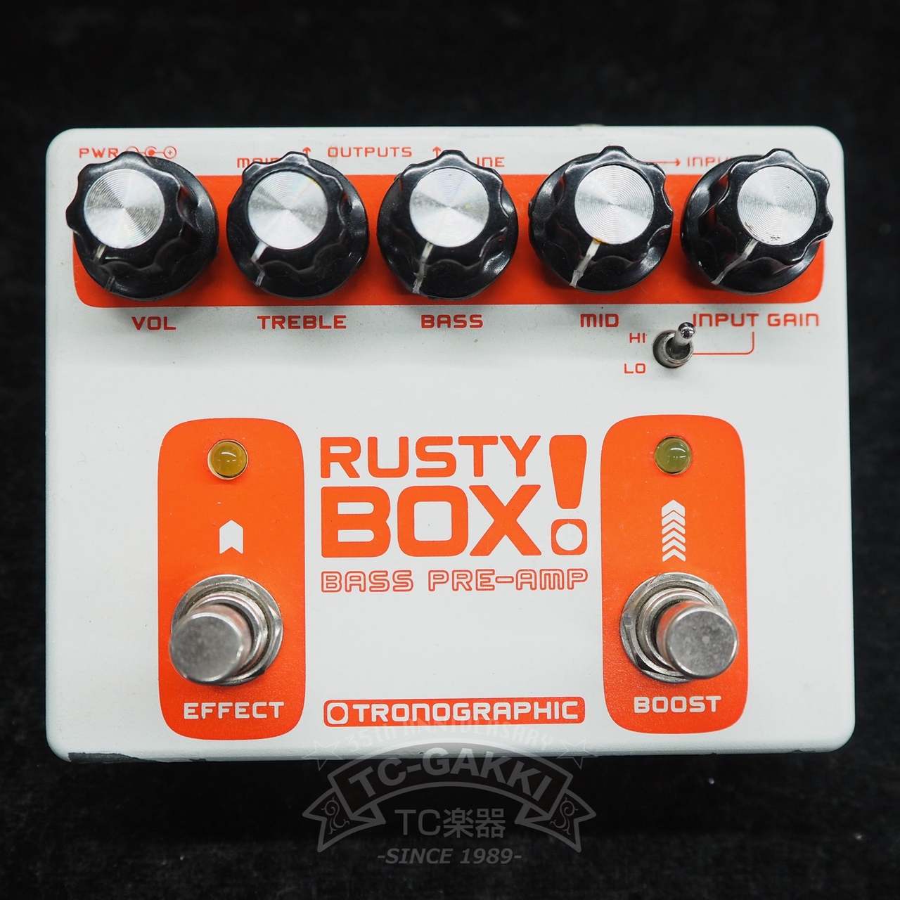 Tronographic RUSTY BOX! BASS PRE-AMP（中古）【楽器検索