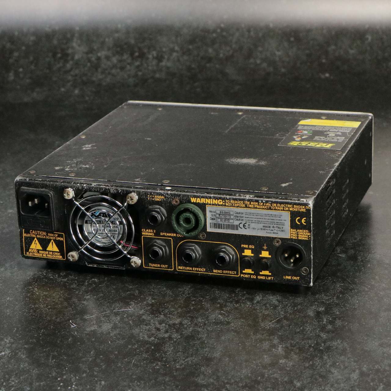 Markbass Big Bang (ベースアンプヘッド) 専用ケース付き Markbass Big