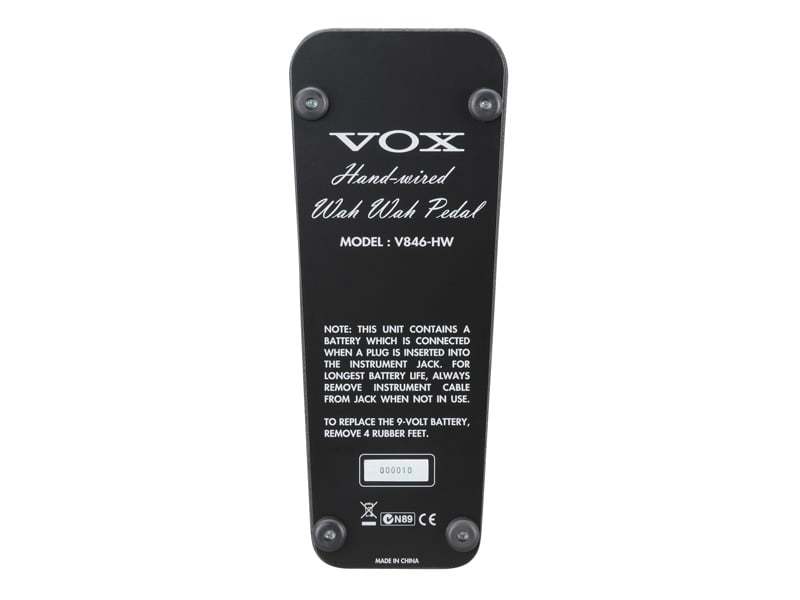 Vox V846-HW　ワウペダル