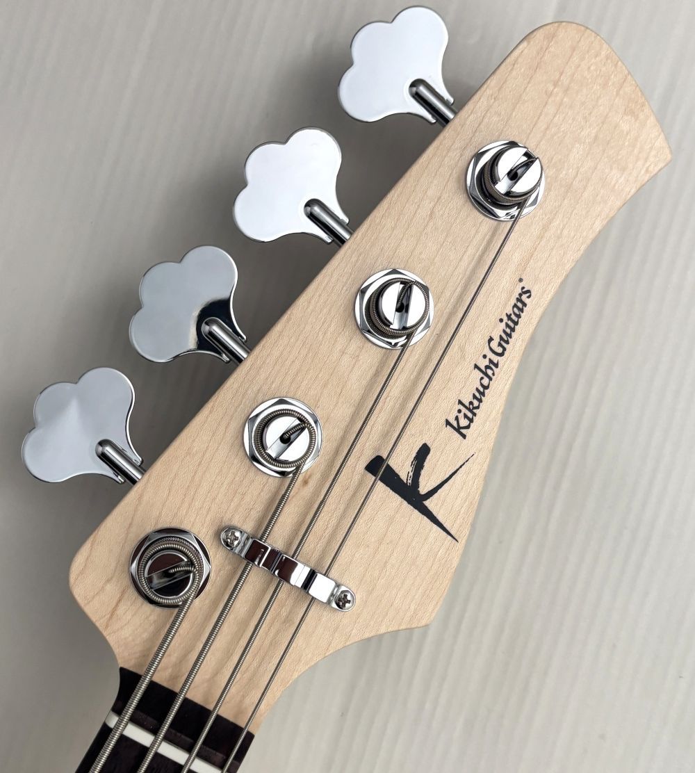 Kikuchi Guitars Hermes Series RV4 PASSIVE -Olympic White