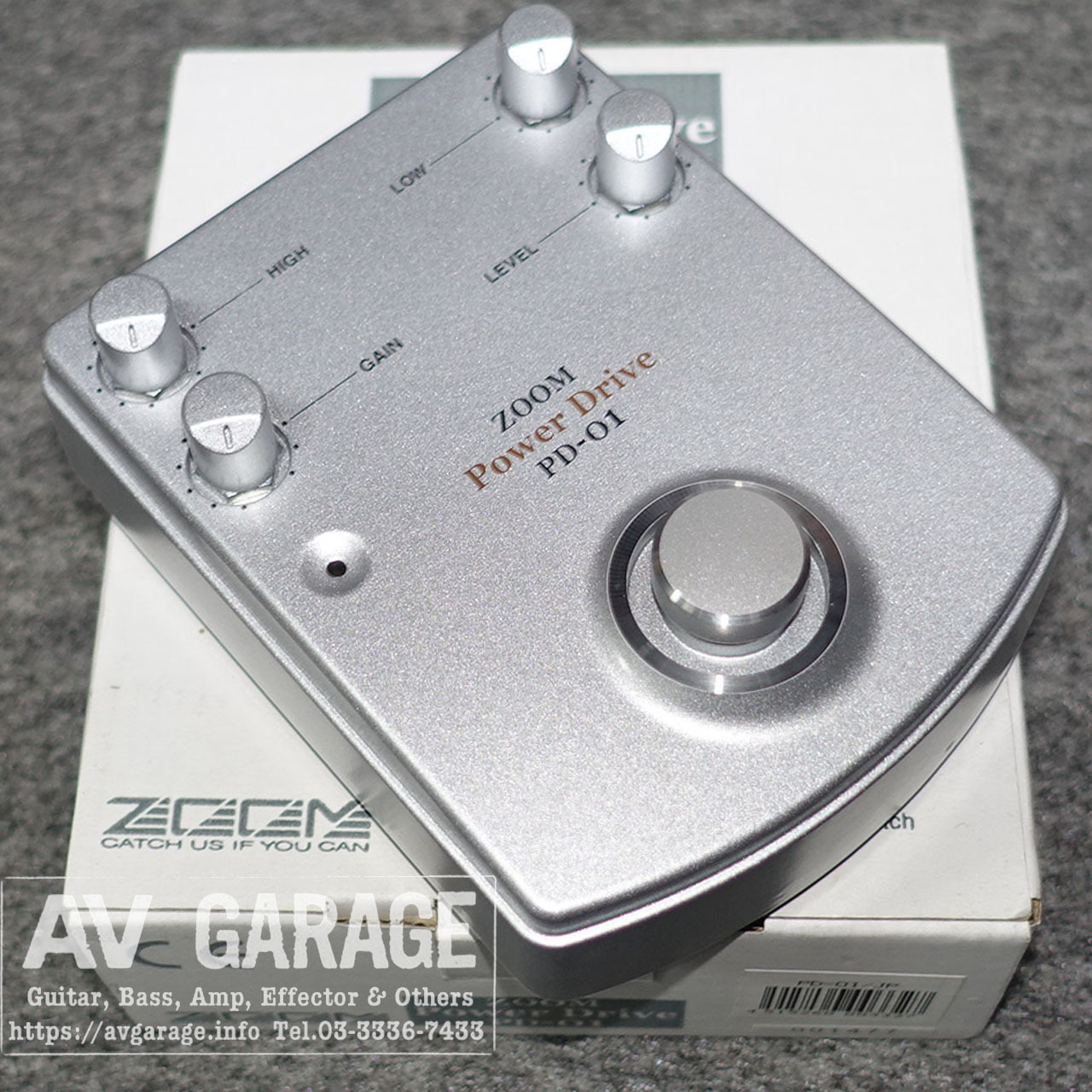 PD-01 ZOOM POWER DRIVE | Zoom