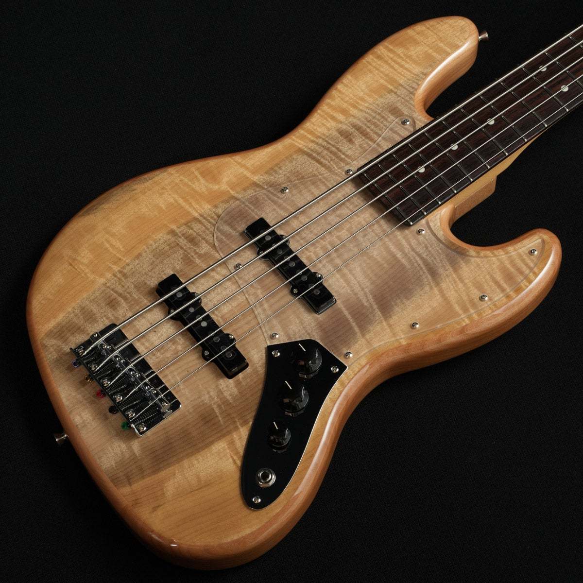 Fender ISHIBASHI FSR MIJ Hybrid II Jazz Bass V Myrtle Natural ≪S