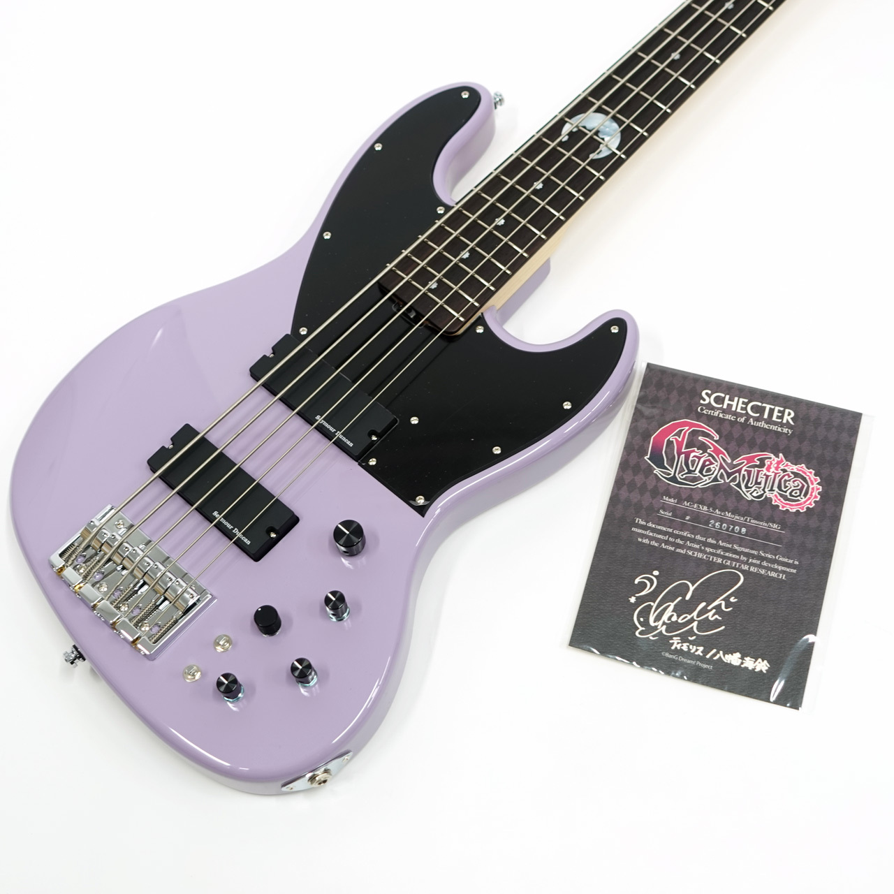 SCHECTER BanG Dream! Full Spec Series AC-EXB-5-AveMujica/Timoris