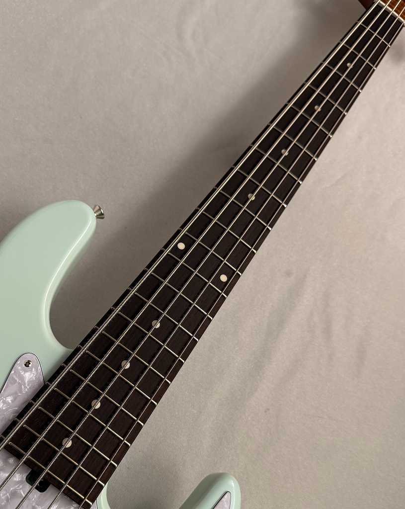 Kikuchi Guitars Custom 5st J Bass -Sonic Blue-【NEW】（新品/送料