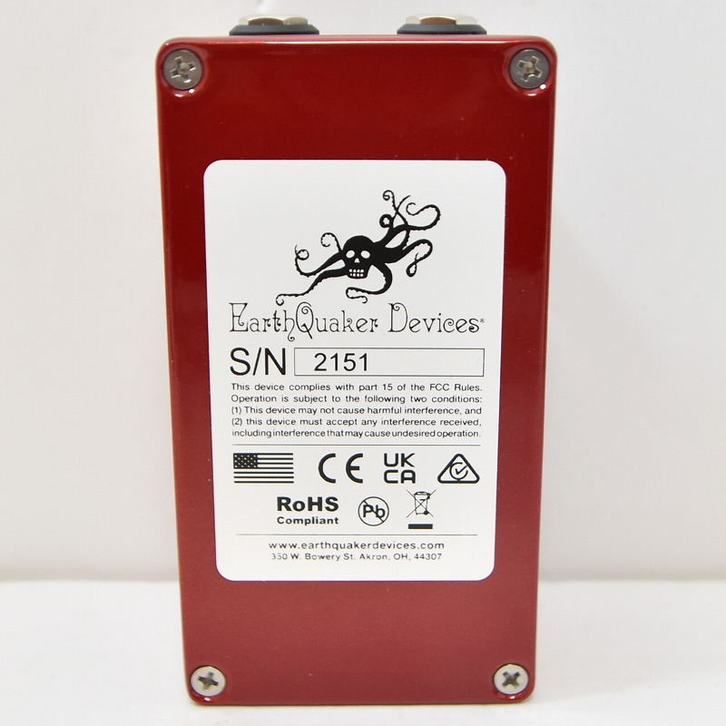 EarthQuaker Devices ZOAR CHERRY BOMB Distortion 【心斎橋店】（中古