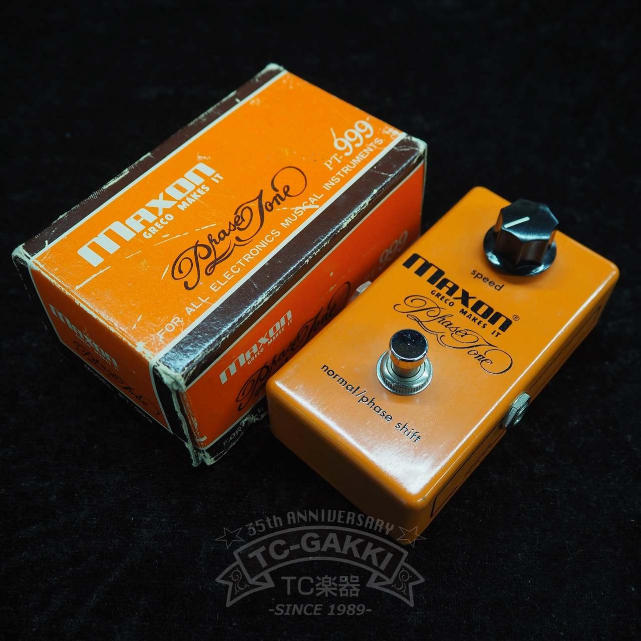 MAXON PT999 Phase Tone ヴィンテージ フェイザー PHASE TONE (PT999) – Godlyke, Inc.
