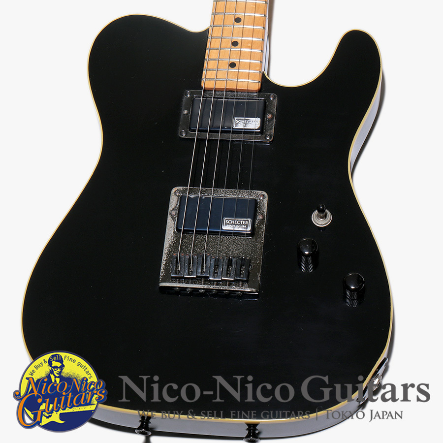 SCHECTER USA 1987 Tele PT (Black)（中古）【楽器検索デジマート】