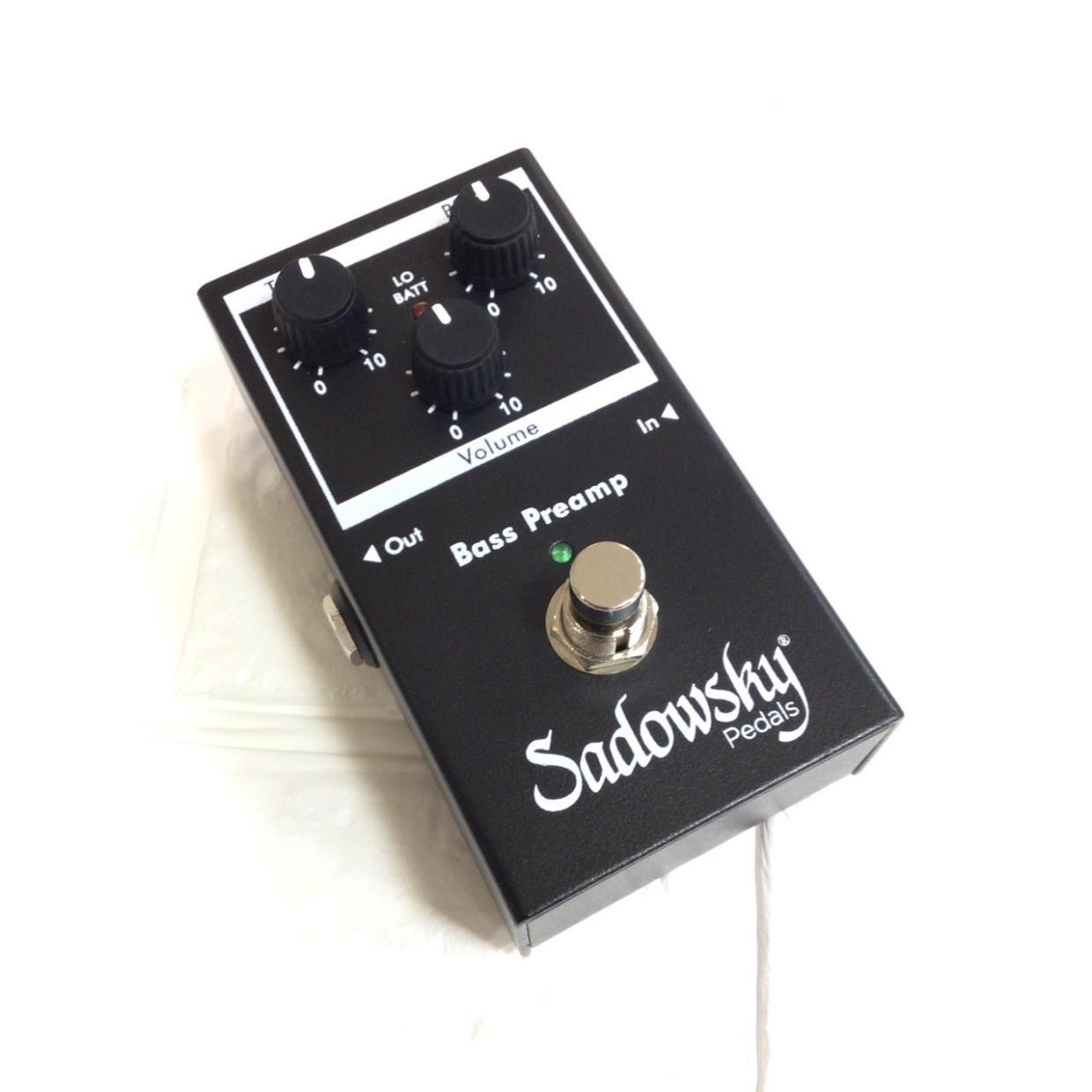 Sadowsky SBP-2 Bass Preamp / SAC PED SBP 2 V2（新品/送料無料