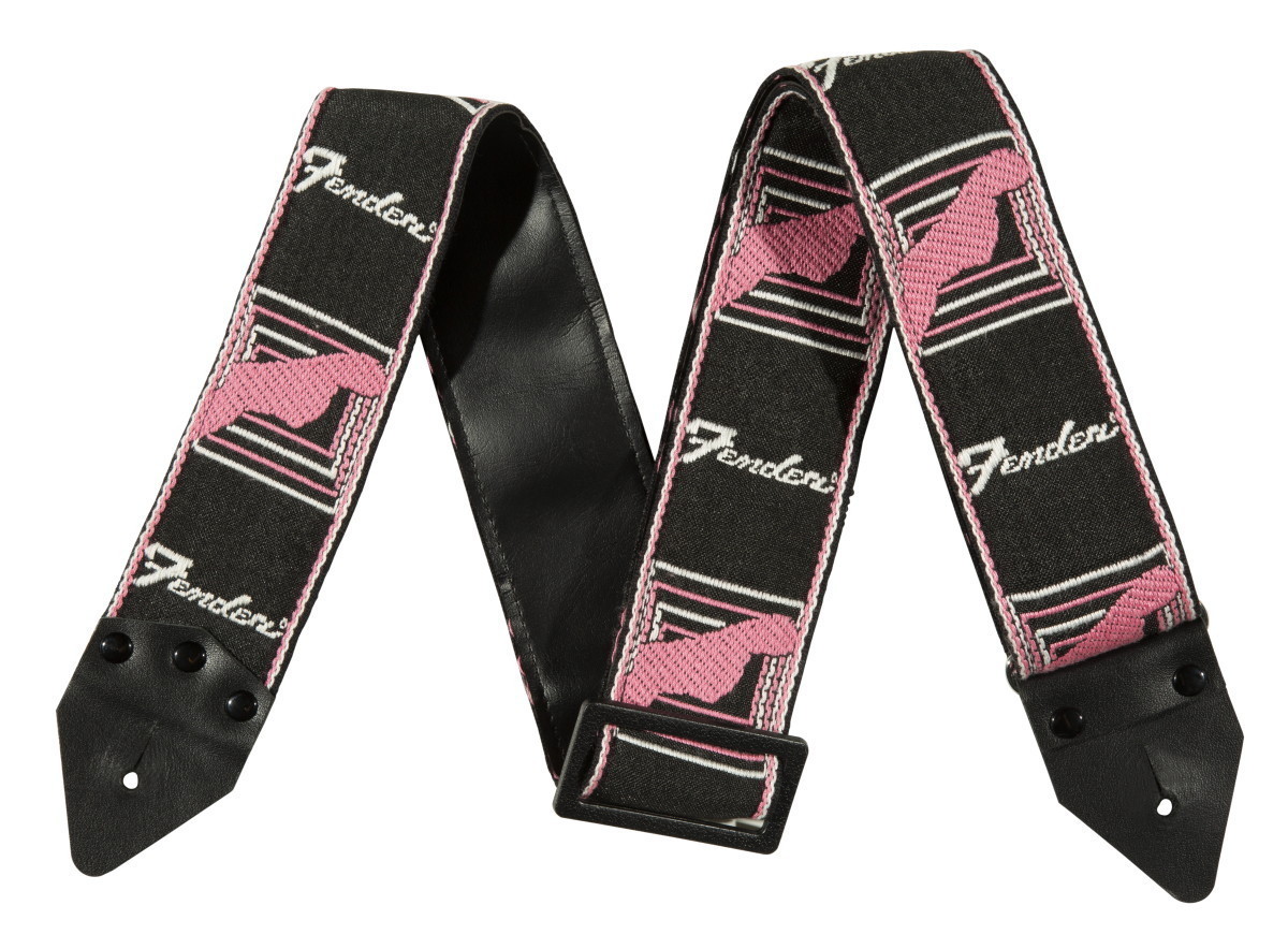 Fender 【フェンダー】Hama Okamoto Signature Strap BK/WH/PK【在庫 