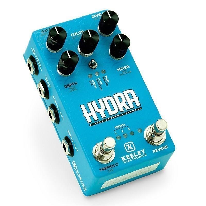 Keeley HYDRA Stereo Reverb & Tremolo（キーリー）リバーブ