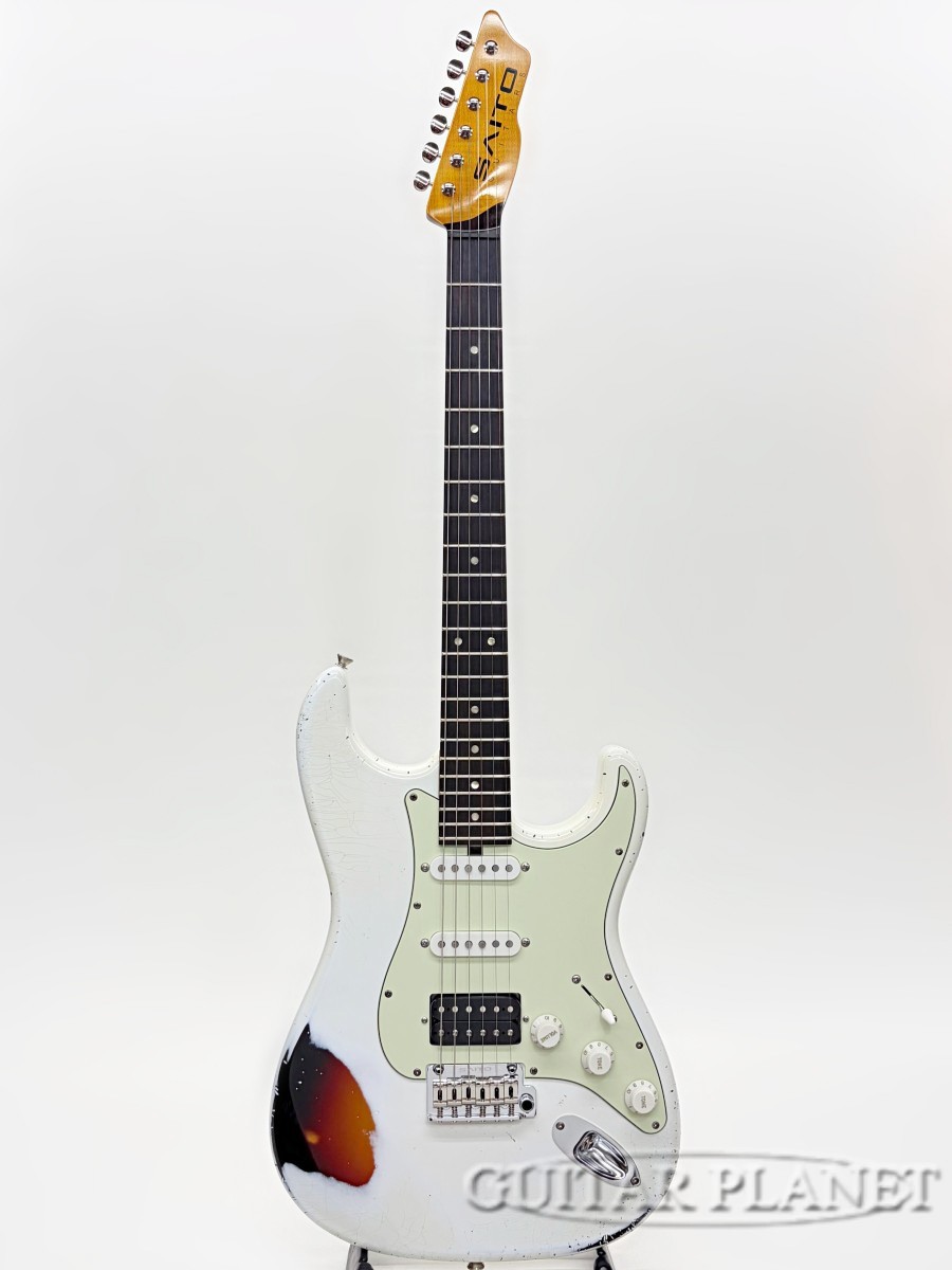 SAITO GUITARS S-622CS Heritage -3T/Olympic White-【サウンドメッセ