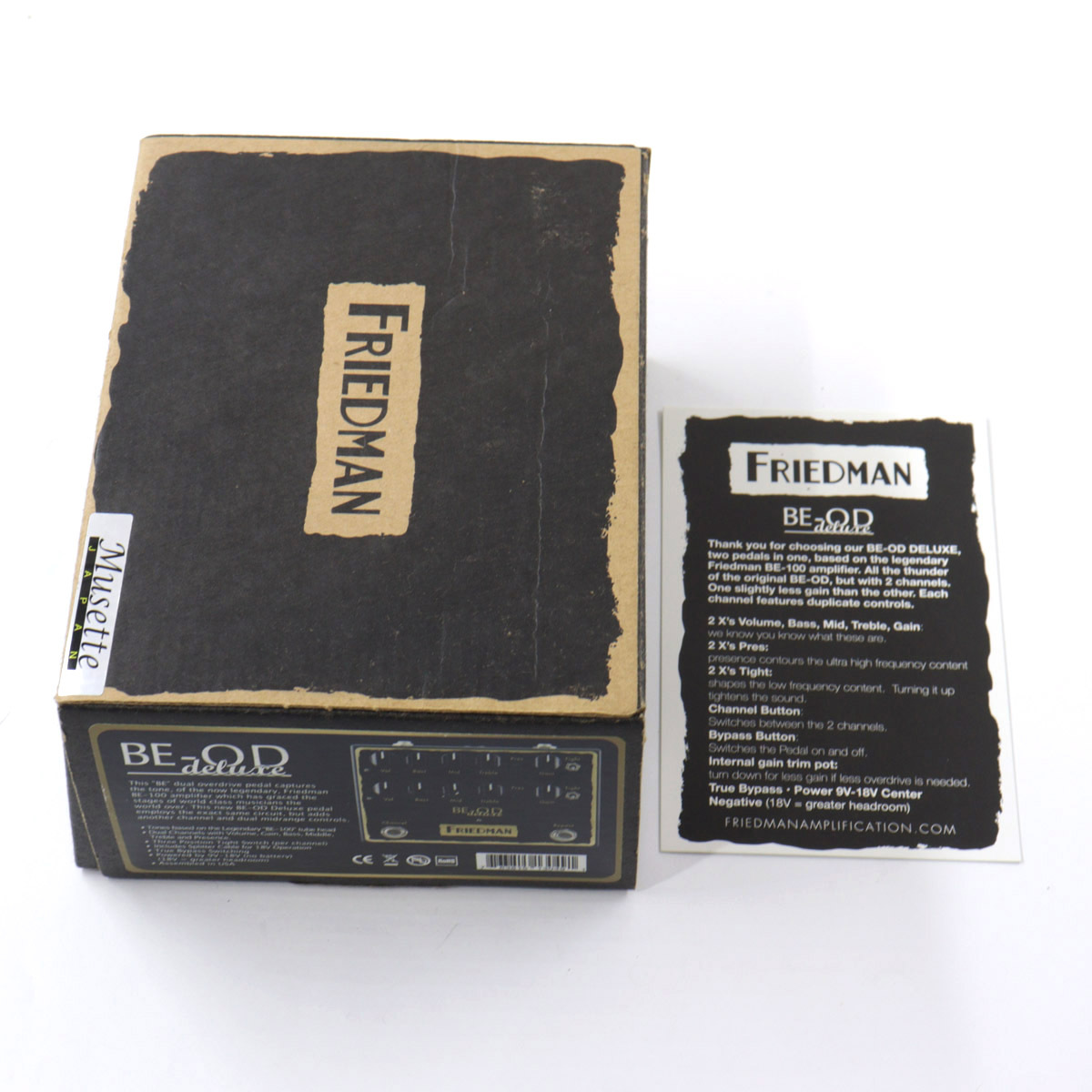 Friedman BE-OD Deluxe 【池袋店】（中古/送料無料）【楽器検索