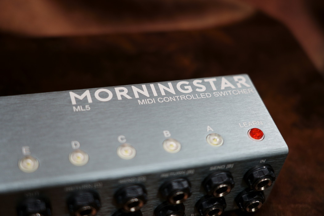 Morningstar ML5 MIDI Controlled 5 Loop Switcher（新品/送料無料 