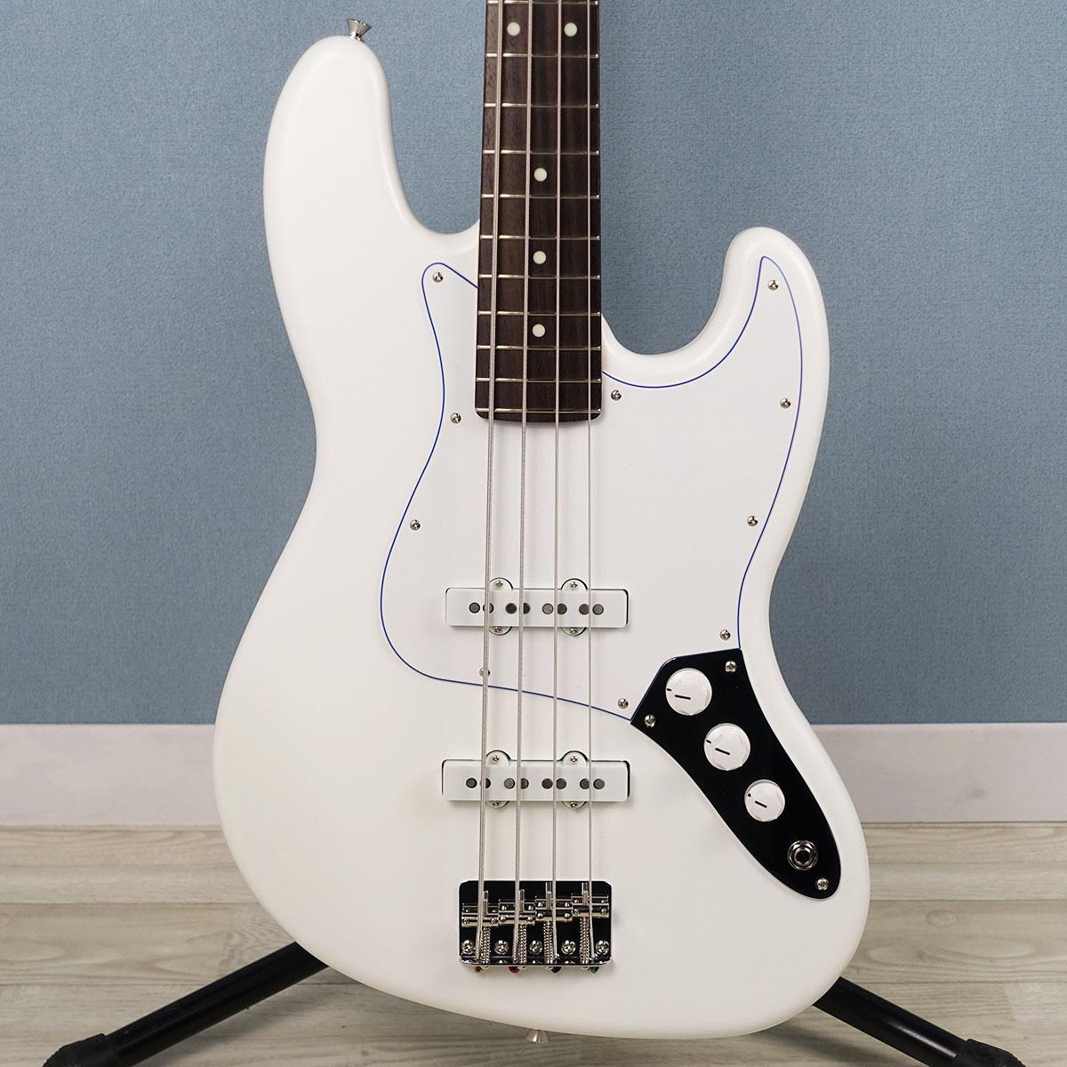 【セミハードケース付】Fender Japan Jazz Bass ホワイト Fender Made in Japan Hybrid II Jazz Bass Arctic White