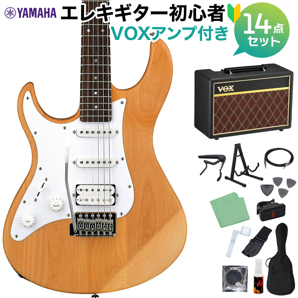 YAMAHA PACIFICA112JLA YNS エレキギター初心者14点セット 【VOXアンプ