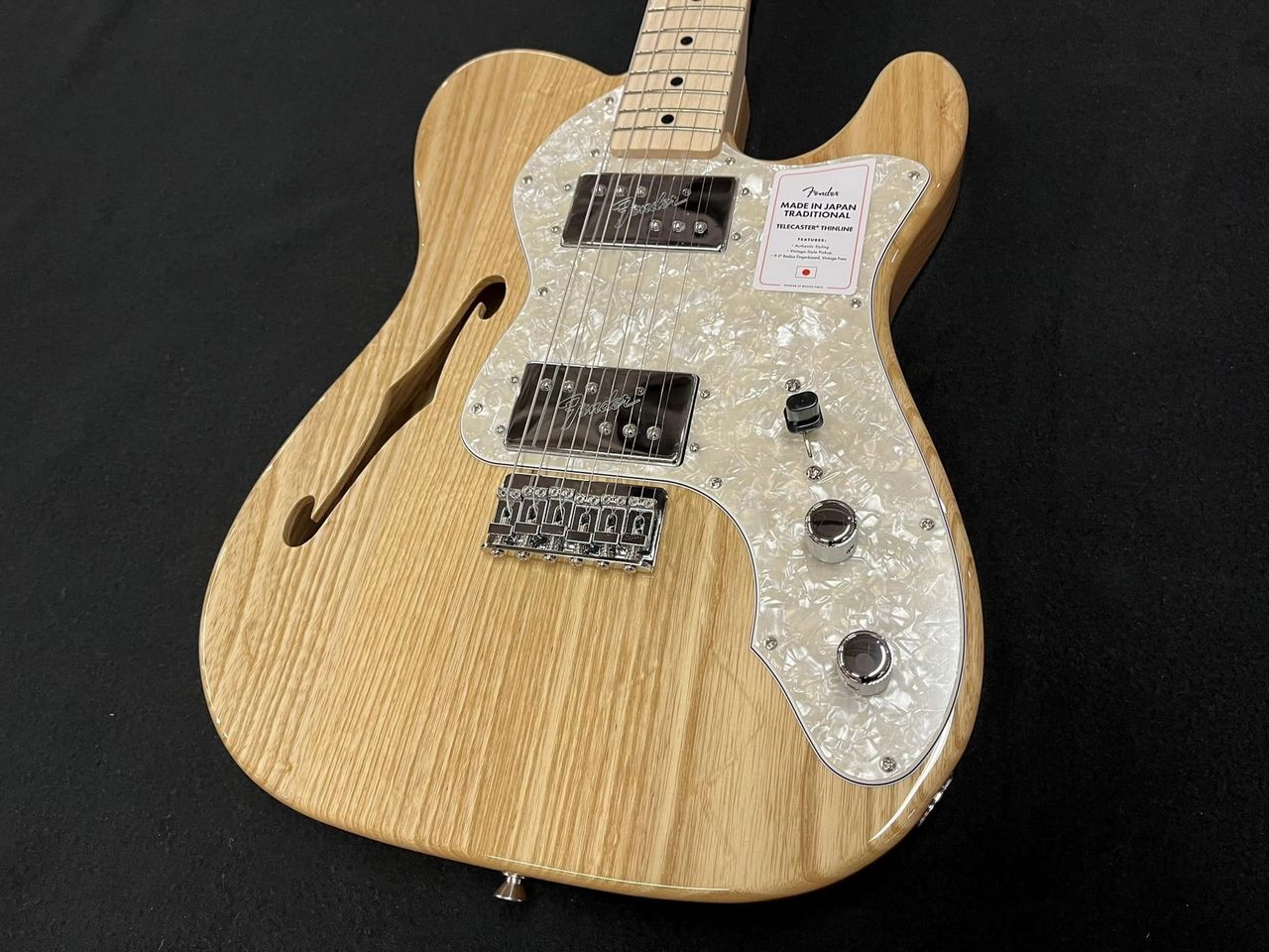 Fender MADE IN JAPAN TRADITIONAL 70S TELECASTER THINLINE  NATURAL（新品）【楽器検索デジマート】