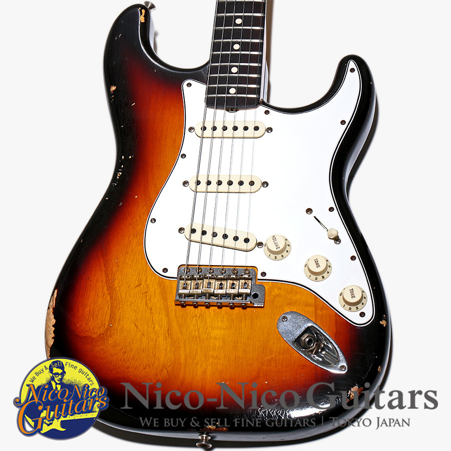 Fender Custom Shop 2019 1961 Stratocaster Relic Ash (3Tone