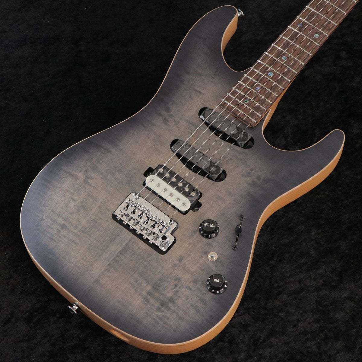 Ibanez Prestige Tom Quayle Signature Model TQM2-CUF (Charcoal