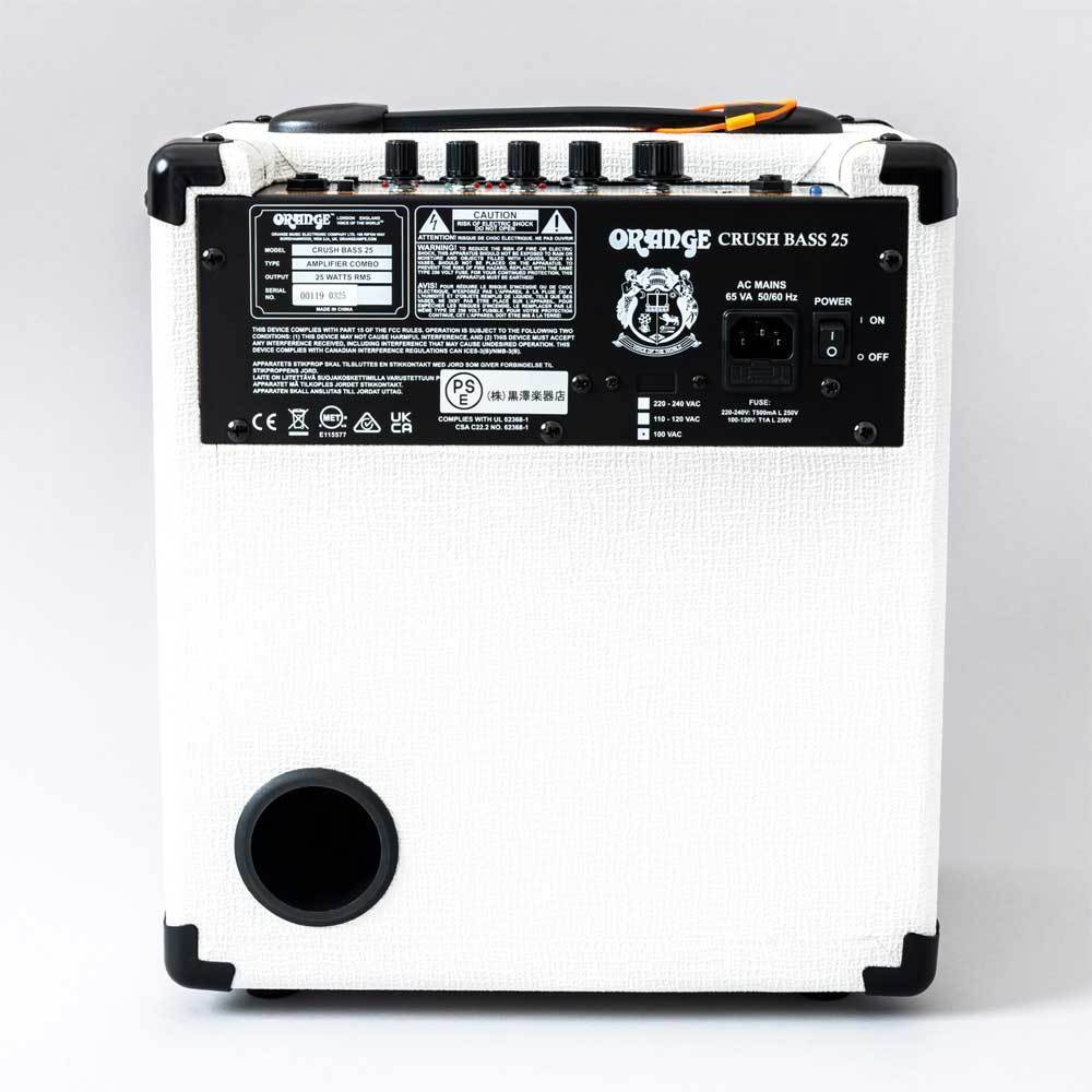 ORANGE ORANGE Crush Bass 25B White 【数量限定特価】（新品特価/送料