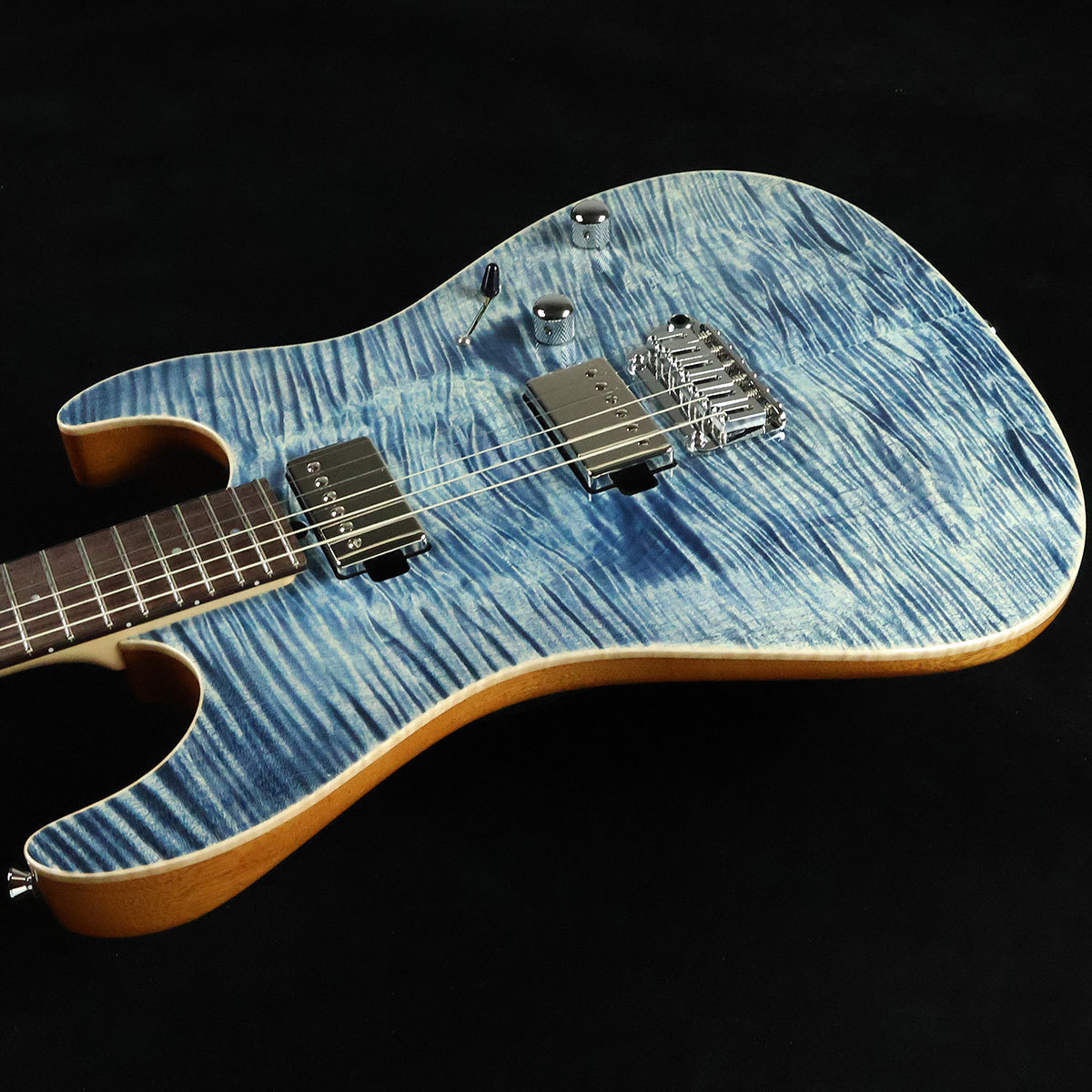 T's Guitars DST-DX22 Trans Blue Denim S/N：062615 【選定材オーダー 