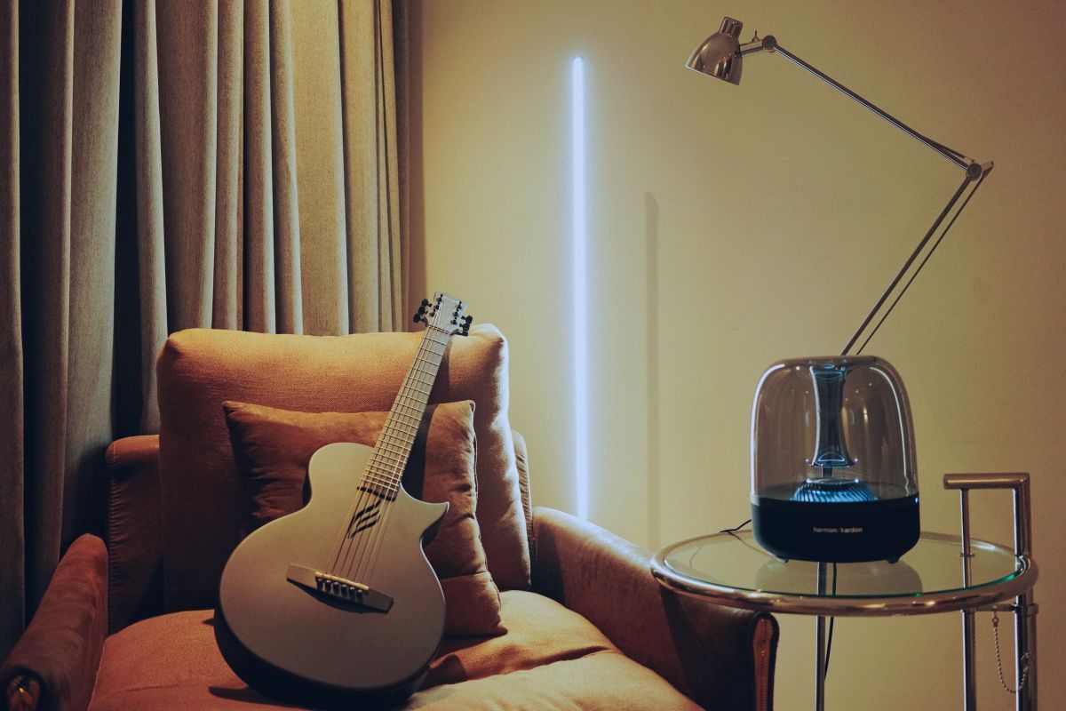 Enya NOVA GO/SP1 White 生音エフェクト 軽量 薄型ボディ ケース付属