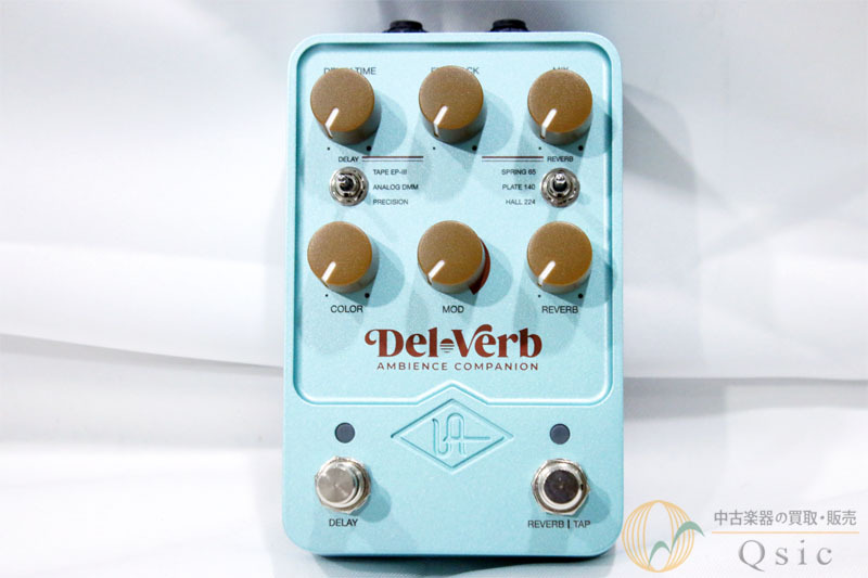【美品】UAFX Del-Verb Universal Audio UAFX Del-Verb Ambience Companion Effects