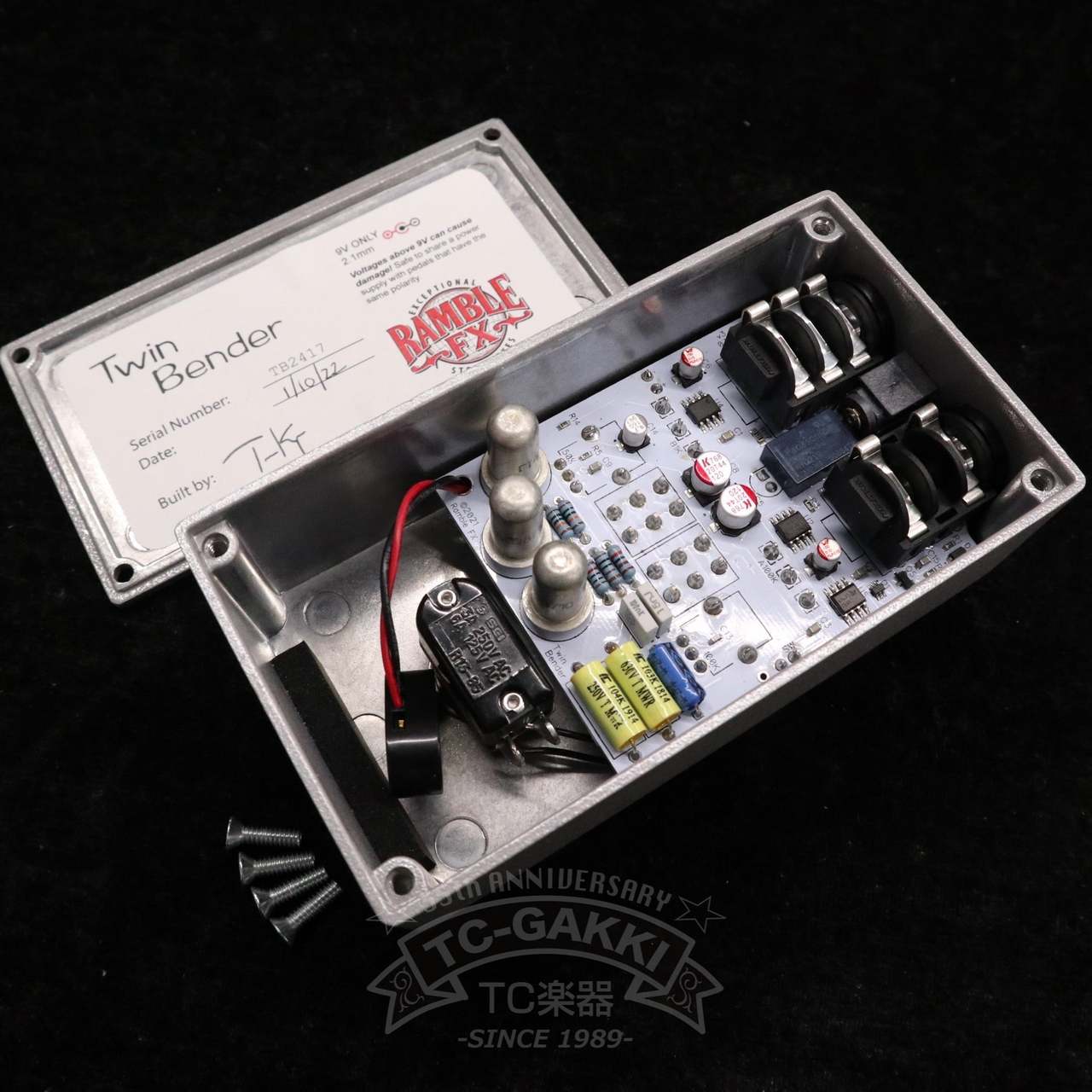 Ramble FX Twin Bender V3 ファズ 廃盤品 Ramble FX Twin Bender V3